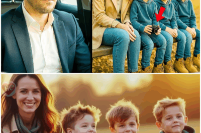 CEO MULTIMILLONARIO VE A SU EXNOVIA ESPERANDO UN UBER CON TRES NIÑOS DE SEIS AÑOS IDÉNTICOS A ÉL… v