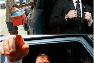 ¡Canelo detiene su auto al ver a un niño vendiendo agua en el semáforo y su siguiente acción deja a todos boquiabiertos!